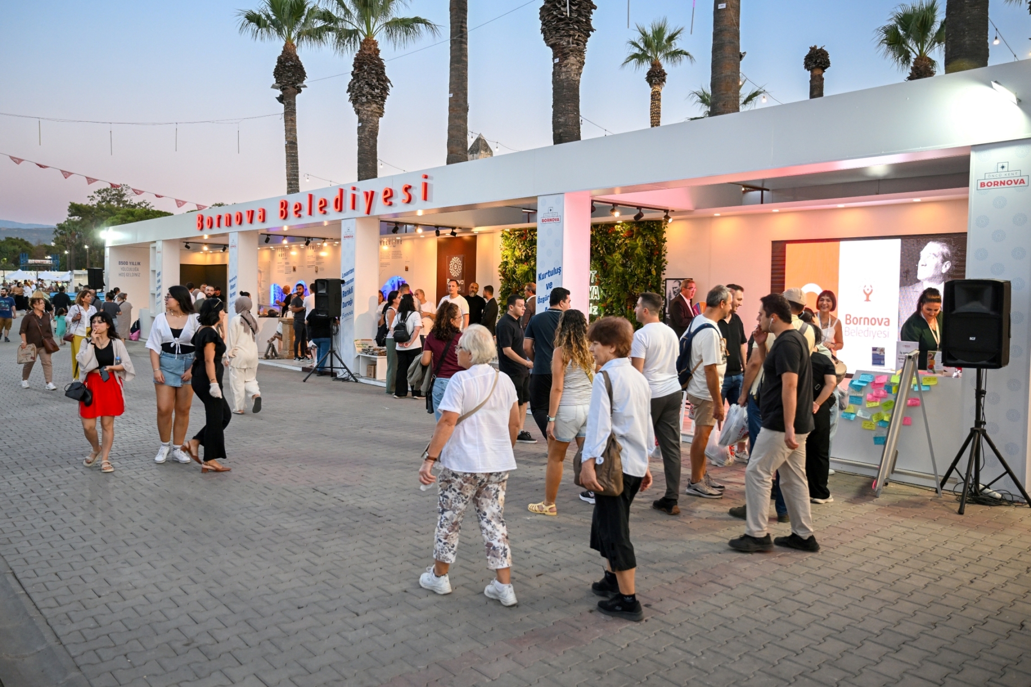 94. Uluslararası İzmir Fuarı’nda 140 metrekarelik standıyla yer alan Bornova