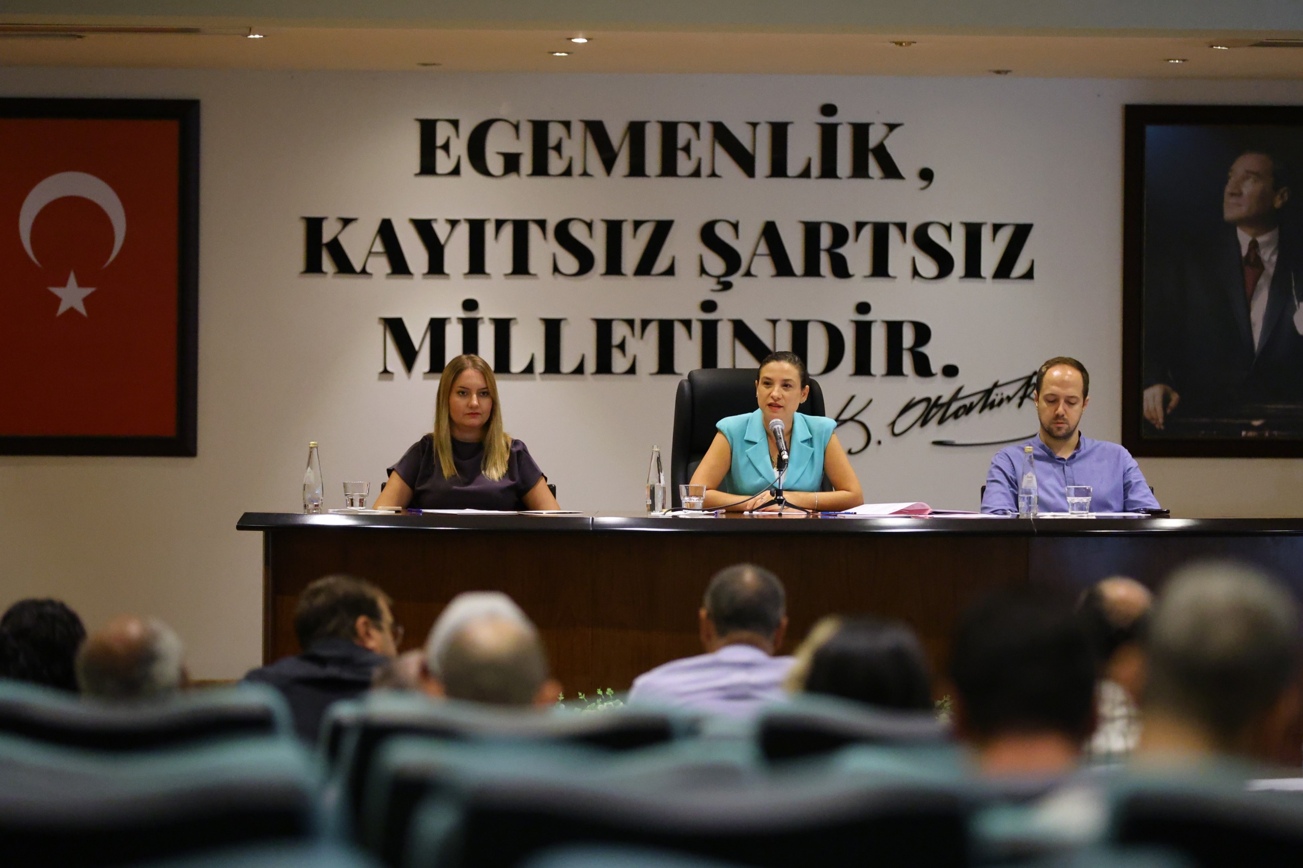 Efes Selçuk Belediye Başkanı Filiz Ceritoğlu Sengel, Eylül ayı meclis