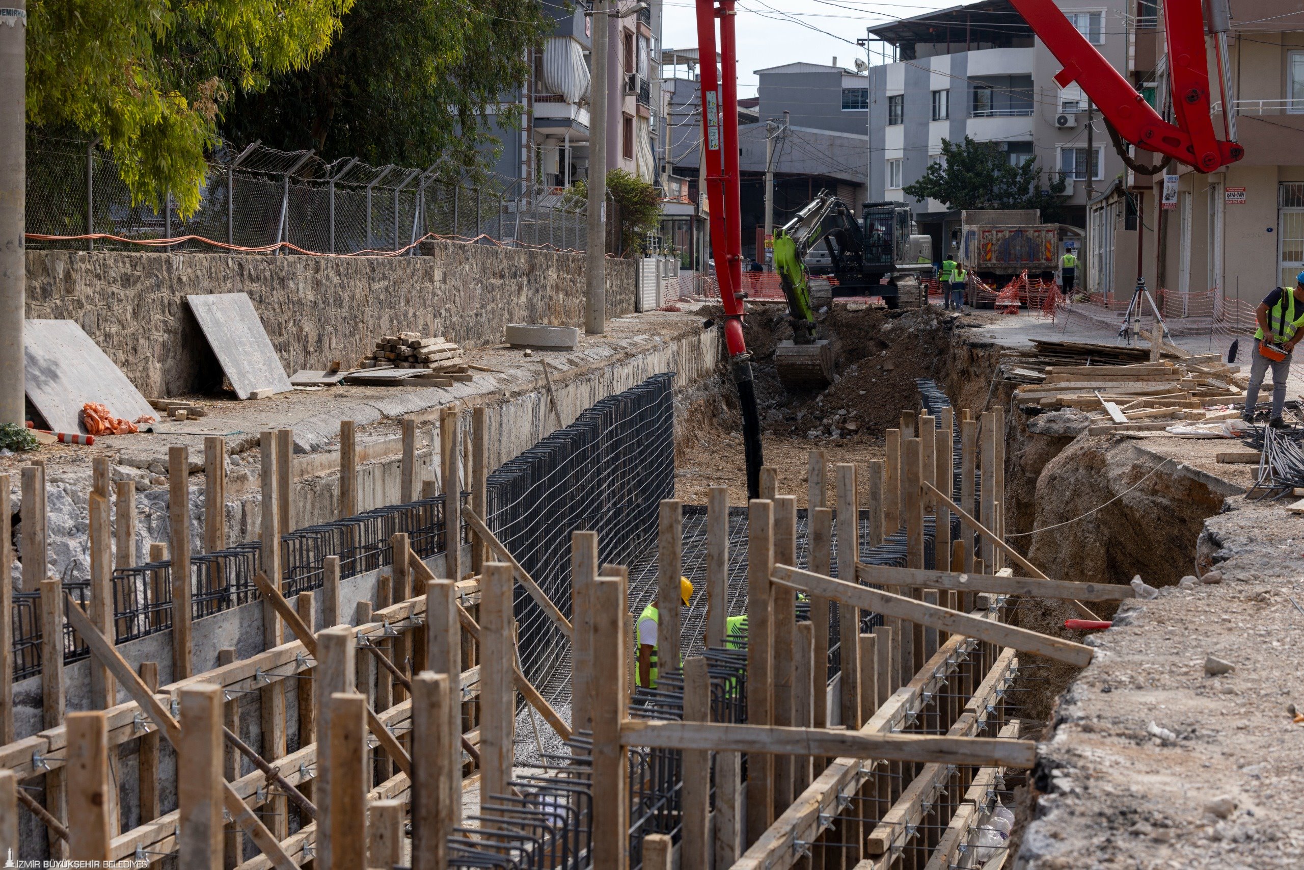 İzmir Büyükşehir Belediyesi İZSU Genel Müdürlüğü, Buca Kozağaç Deresi’nin kesitini