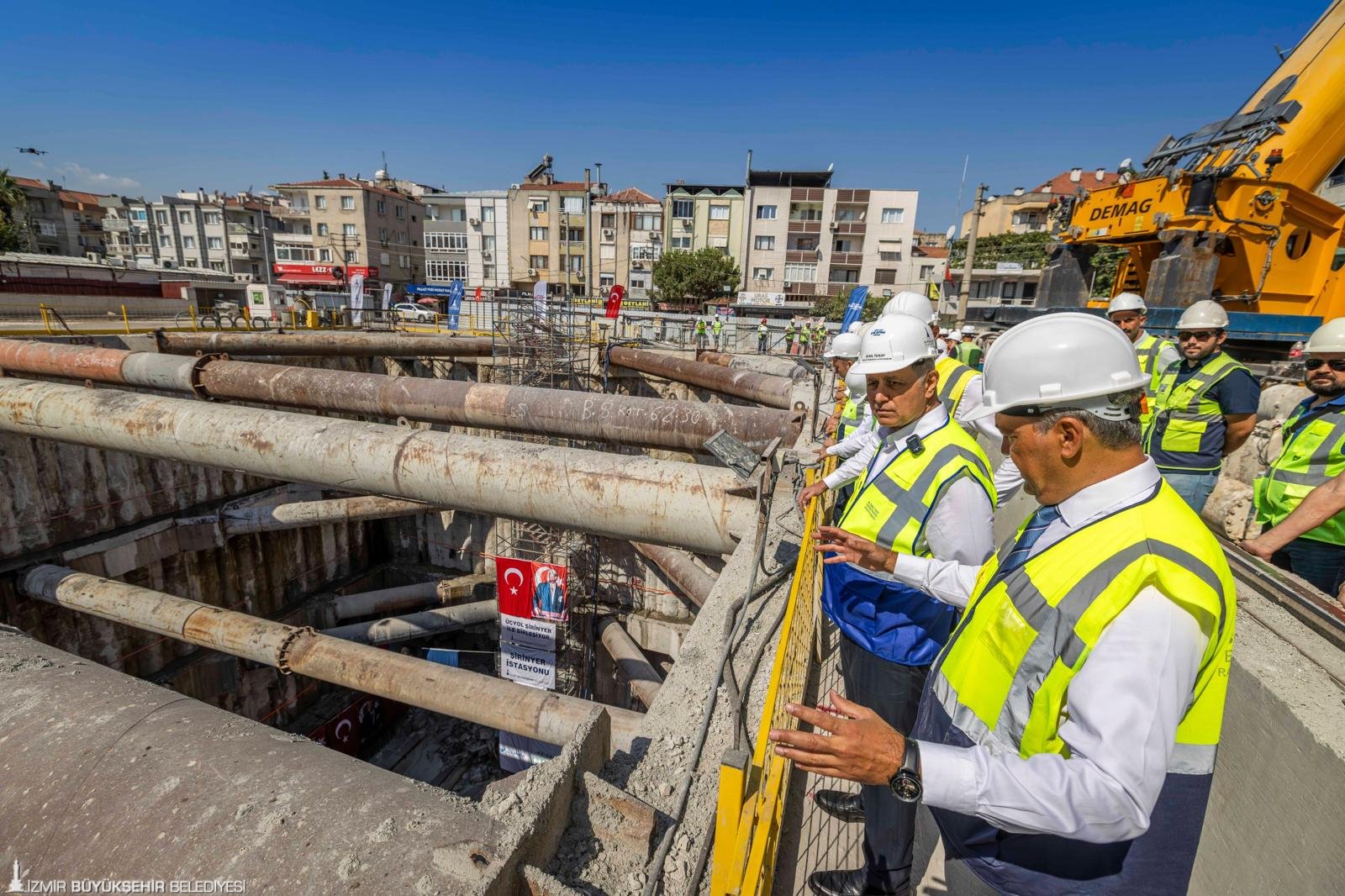 2026 yılı sona ermeden Buca Metrosu’nun temel kazılarını tamamlamayı hedefleyen