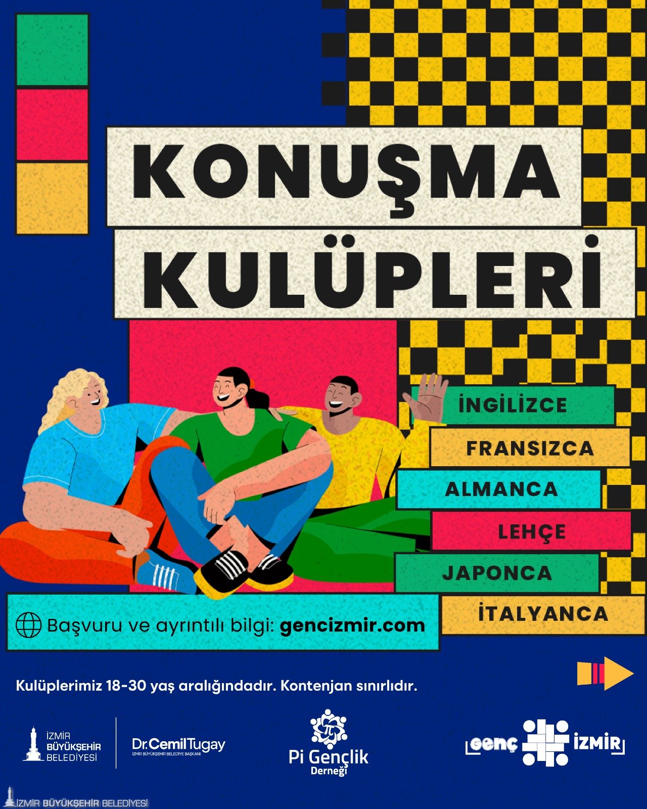 İzmir Büyükşehir Belediyesi gençlerin yabancı dil öğrenmelerine katkıda bulunmak için