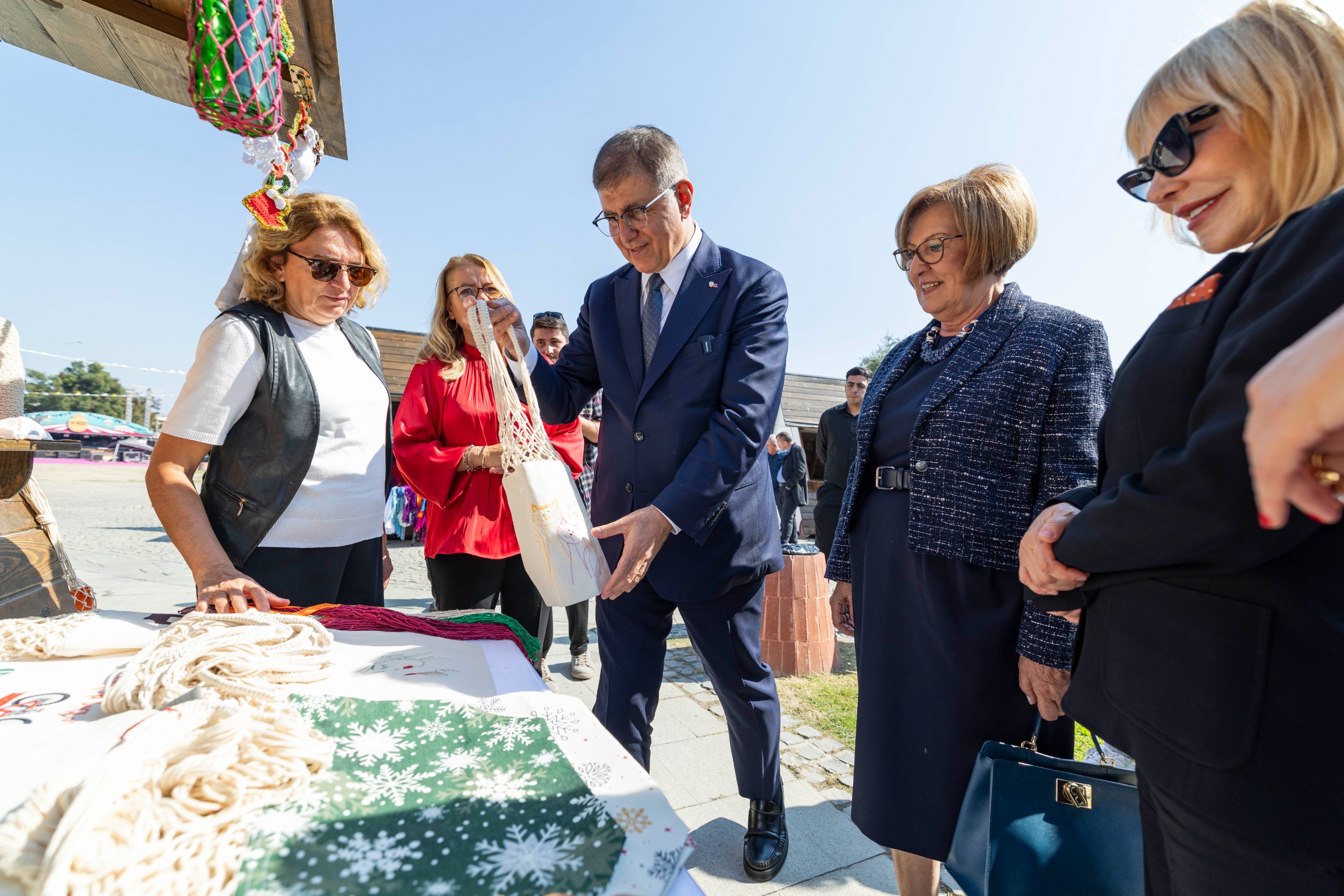 “Girişimde Kadın Gücü Projesi” kapsamında Tarihi Havagazı Fabrikası’nda düzenlenen “İlham