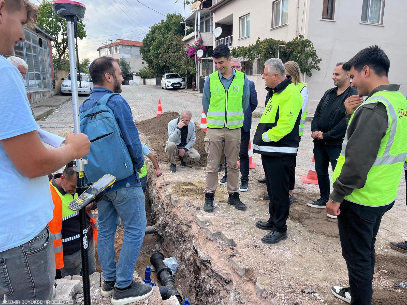İzmir Büyükşehir Belediyesi İZSU Genel Müdürlüğü, Gaziemir’in hızla gelişen Sarnıç