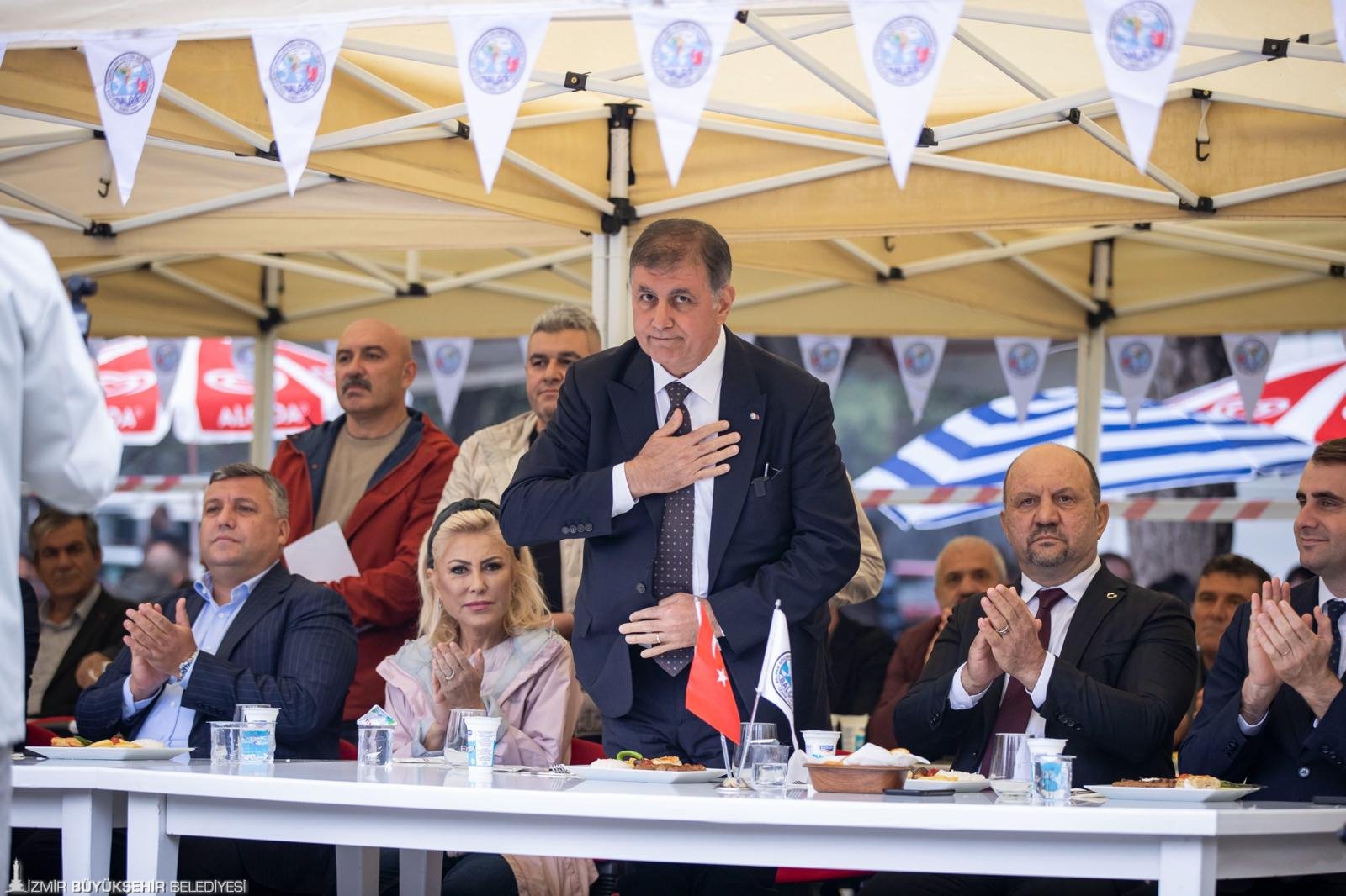 İzmir Büyükşehir Belediye Başkanı Dr. Cemil Tugay, 12. Balkan Şenliği’nin