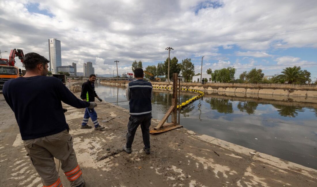 İzmir Büyükşehir Belediyesi İZSU Genel Müdürlüğü, kış yağışlarına hazırlık kapsamında