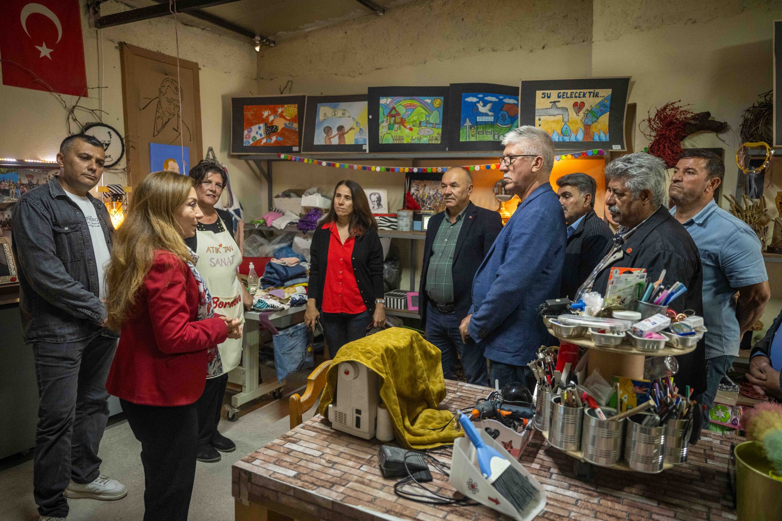 Bornova Belediyesi, muhtarlara yönelik atık yönetimi, kompost yapımı ve karbon