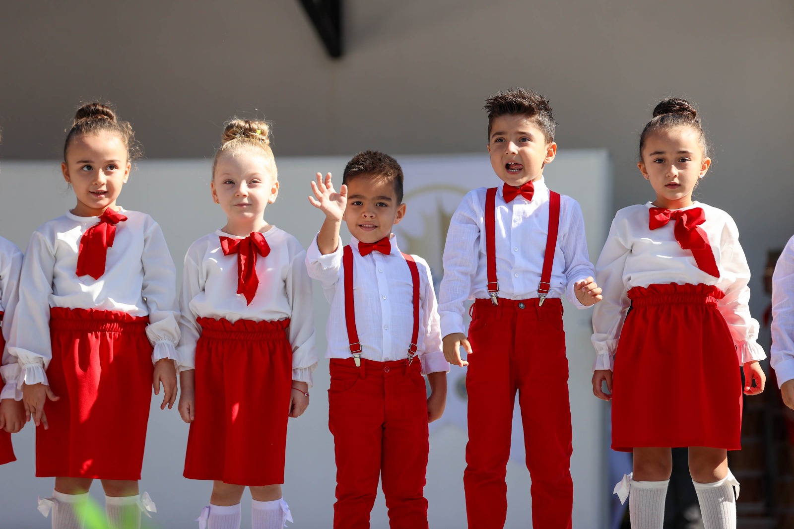 Buca Belediyesi Çınar Anaokulları öğrencileri, 29 Ekim Cumhuriyet Bayramı kutlamaları