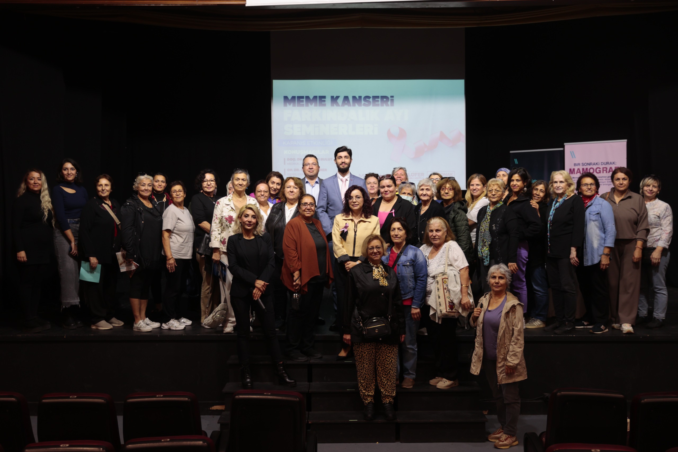 Konak Belediyesi’nin Medicana International İzmir Hastanesi iş birliğiyle düzenlediği Meme