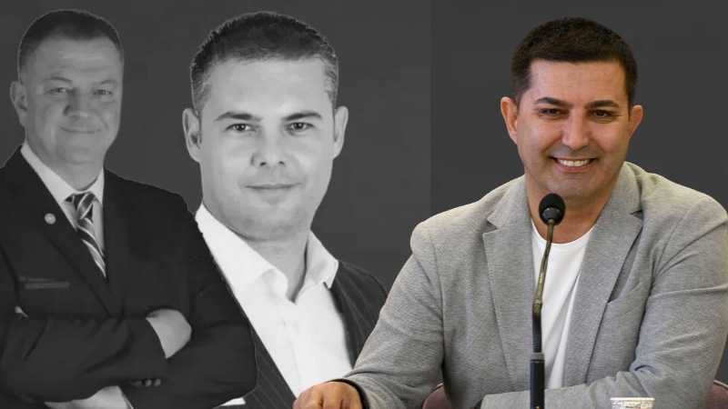 Kuşadası’nda Roman vatandaşlardan, İYİ Partili Levent Eryılmaz ve Behçet Alp’e