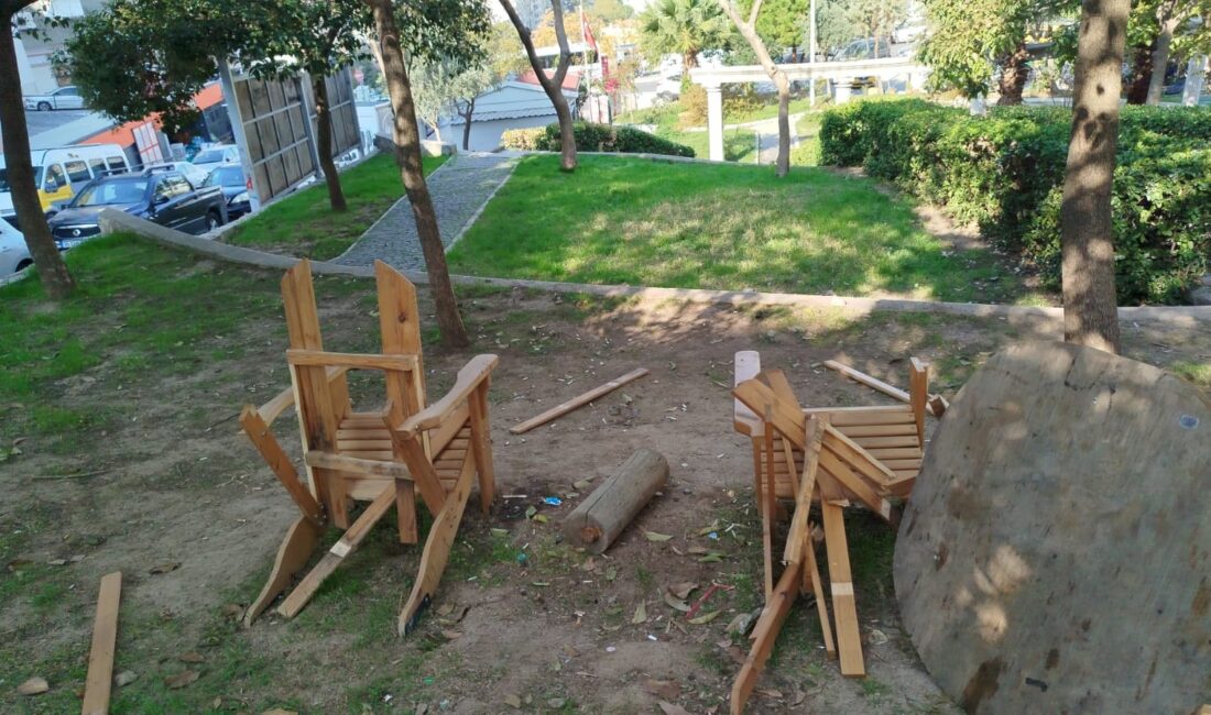 Konak Belediyesi’nin kısa süre önce yenileyerek halkın kullanımına sunduğu Şehit
