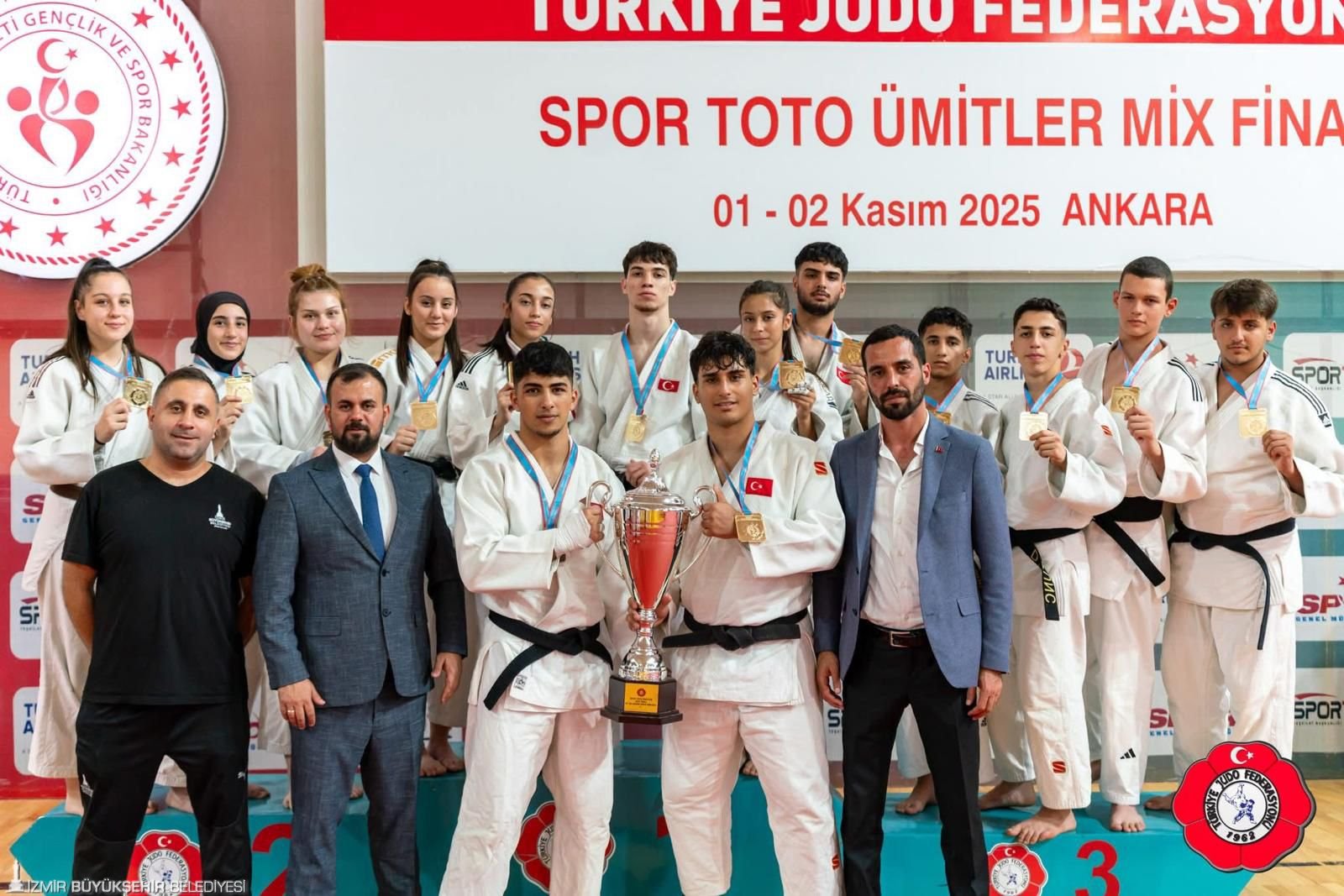 İzmir Büyükşehir Belediyesi Spor Kulübü Judo Takımı, Spor Toto Türkiye