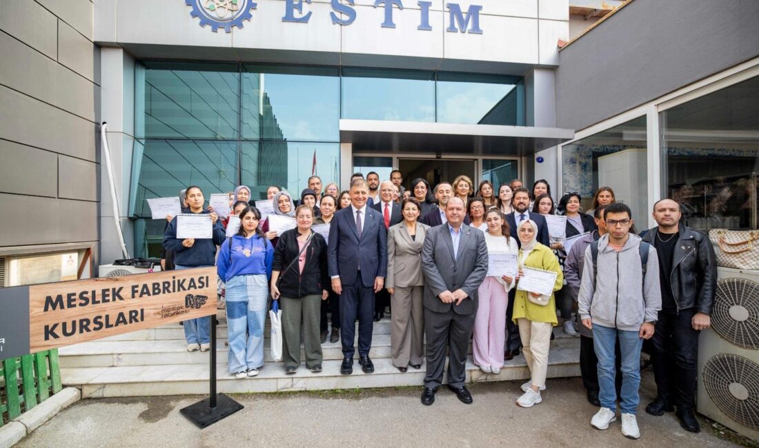 Meslek Fabrikası’ndan bir ilk: Sanayi sitesinde kurs merkezi açıldı İzmir Büyükşehir Belediyesi Meslek Fabrikası, ilk kez bir sanayi sitesinde