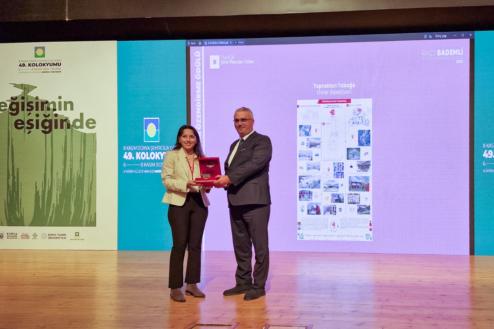 Efeler Belediye Başkanı Anıl Yetişkin’in öncülüğünde hayata geçirilen “Topraktan Tabağa”