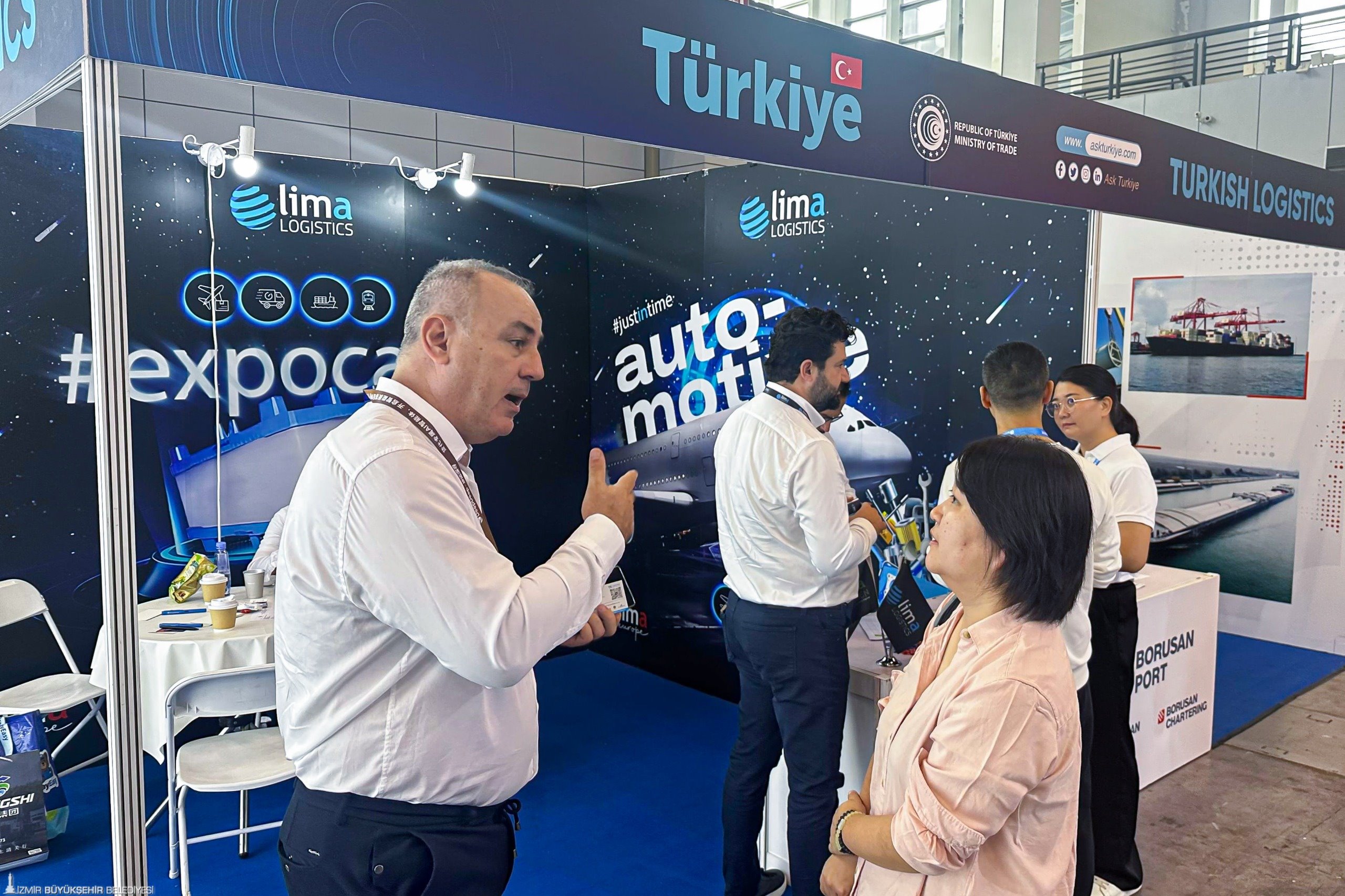 İZFAŞ, Türk lojistik firmalarını WIFFA Expo 2025’te temsil ederek Çin