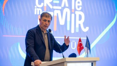 Create in İzmir EXPO: Kapsül programında konuşan İzmir Büyükşehir Belediye