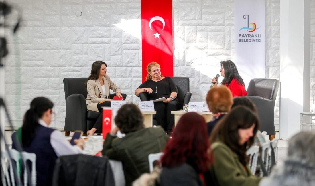 Bayraklı’da kadına yönelik şiddete karşı kapsamlı çalıştay Bayraklı Belediyesi, 25 Kasım Kadına Yönelik Şiddete Karşı Uluslararası Mücadele