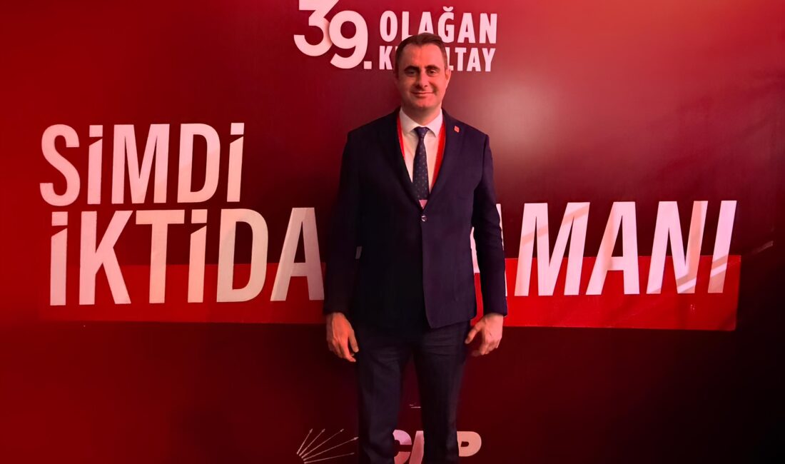 CHP İzmir İl Başkanı Çağatay Güç, 39. Olağan Kurultay’ın sadece