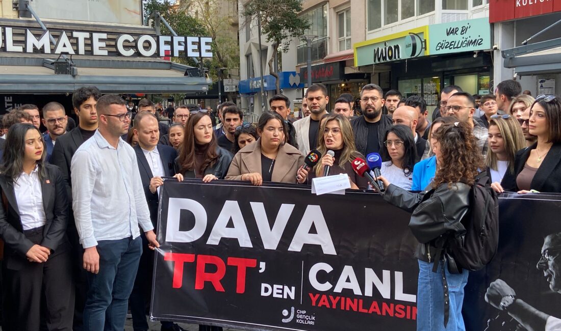 CHP İzmir İl ve İlçe Gençlik Kolları, Ekrem İmamoğlu’nun davasının