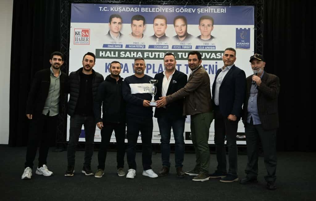 Kuşadası Belediyesi ve KUŞA Haber işbirliğiyle düzenlenen ‘Görev Şehitleri Kupası