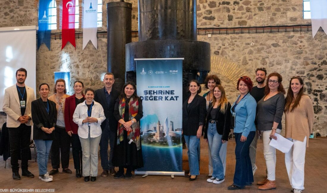 İzmirli üniversite öğrencileri, AB destekli Re-Value projesi kapsamında düzenlenen inovasyon