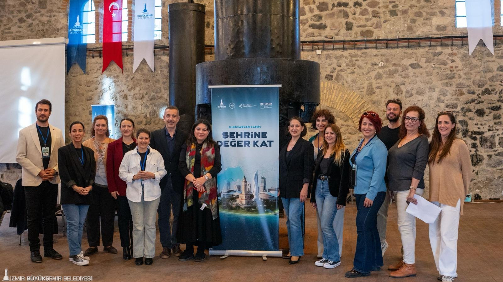 İzmirli üniversite öğrencileri, AB destekli Re-Value projesi kapsamında düzenlenen inovasyon