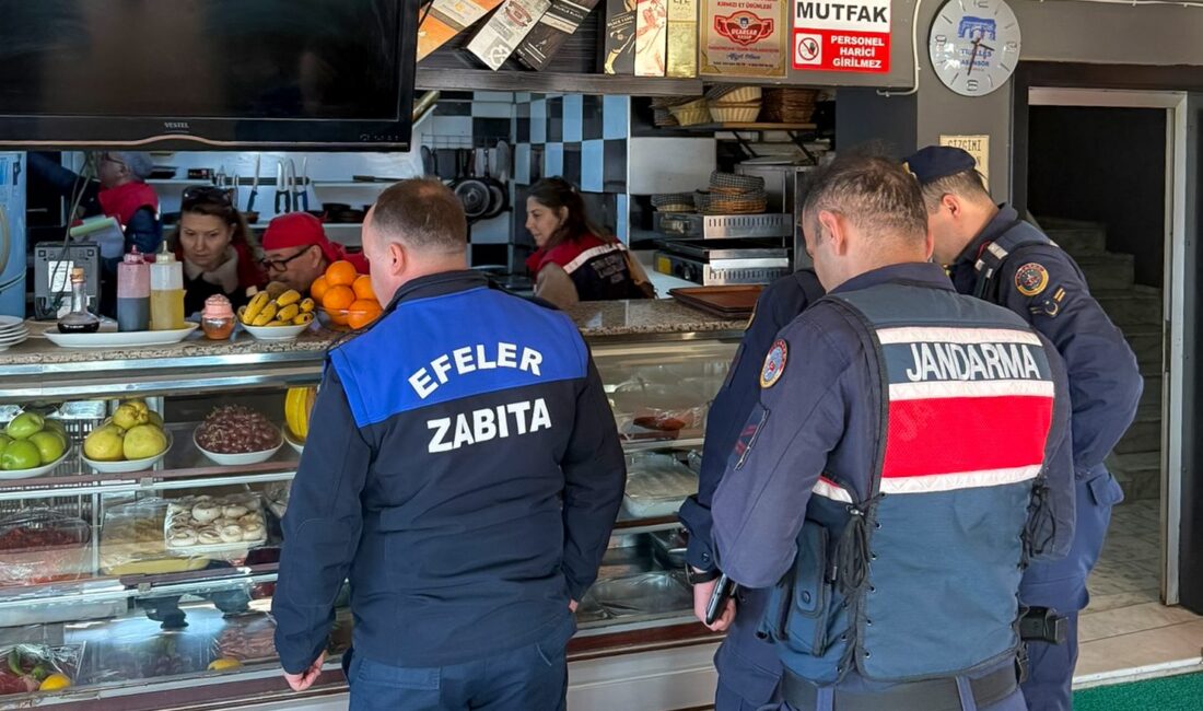 Efeler Belediyesi, yılbaşı öncesi sağlıklı ve güvenilir gıda için denetimlerini