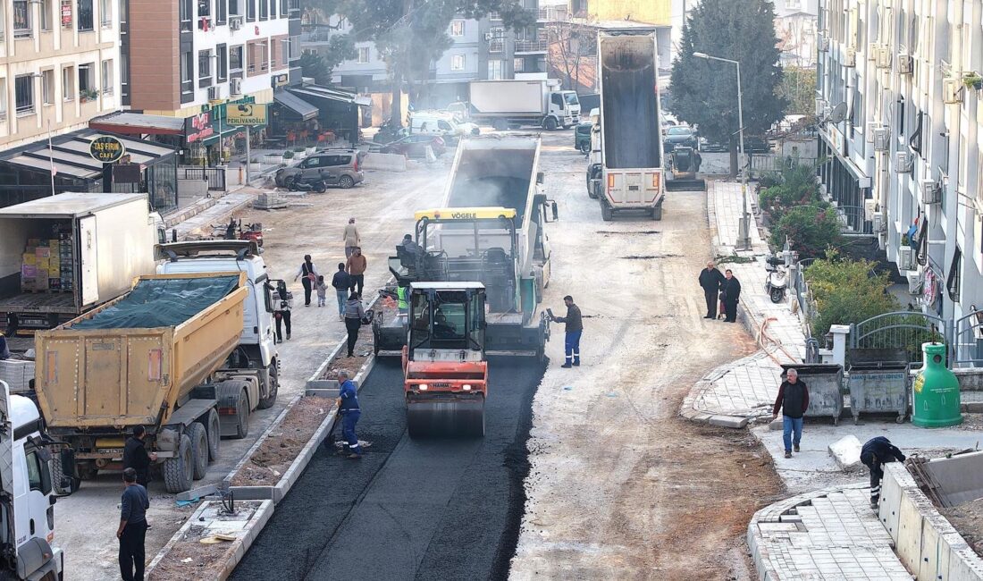 Karabağlar’da Bozyaka bölgesinin trafik yükünü azaltacak Dostluk Bulvarı–Coşkun Kale Sokak