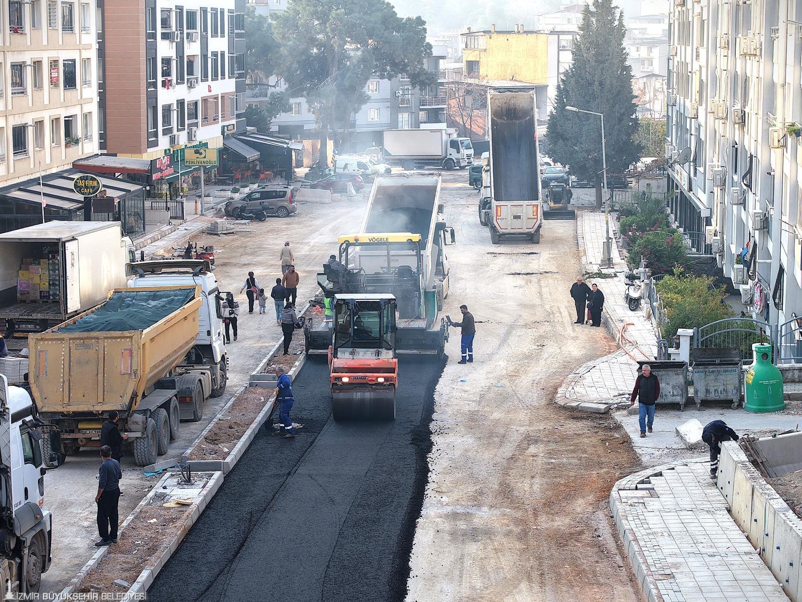 Karabağlar’da Bozyaka bölgesinin trafik yükünü azaltacak Dostluk Bulvarı–Coşkun Kale Sokak