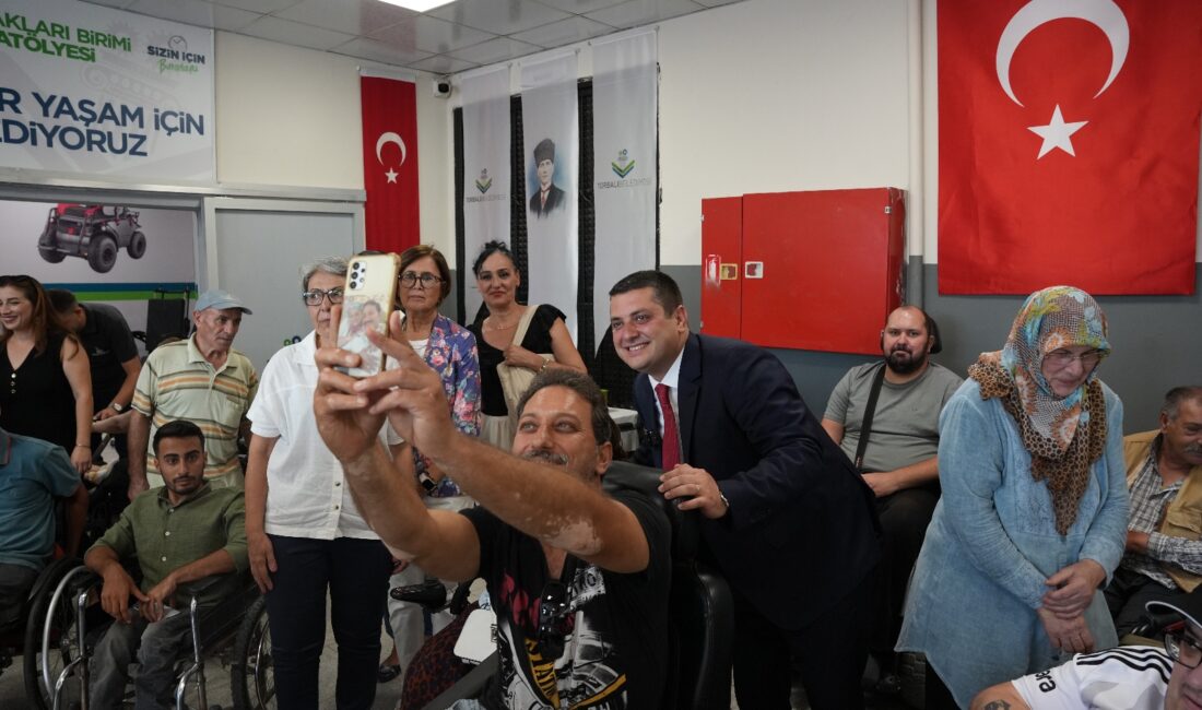 Torbalı Belediyesi’nin “İşte Torbalı” projesi kapsamında engelli bireylere yönelik toplu