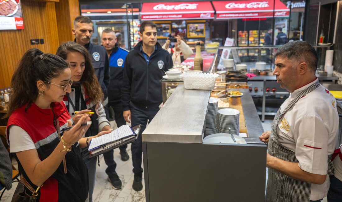 Bornova Belediyesi ve İlçe Tarım Müdürlüğü, artan gıda zehirlenmeleri nedeniyle