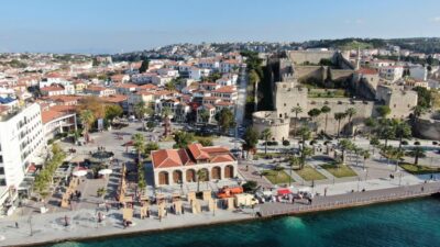 İzmir’in turizm merkezlerinden Çeşme’de yılbaşı öncesi konaklama tesislerinde doluluk oranları
