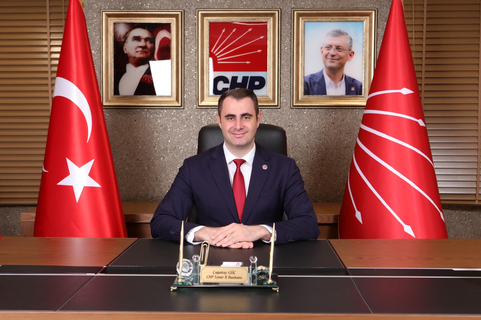 CHP İzmir İl Başkanı Çağatay Güç, yayımladığı yeni yıl mesajında