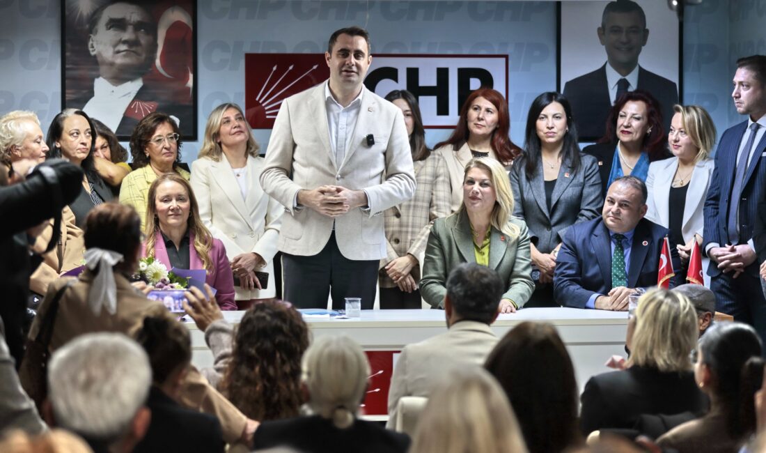 CHP İzmir İl Başkanı Çağatay Güç, Konak ve Selçuk’ta yaptığı