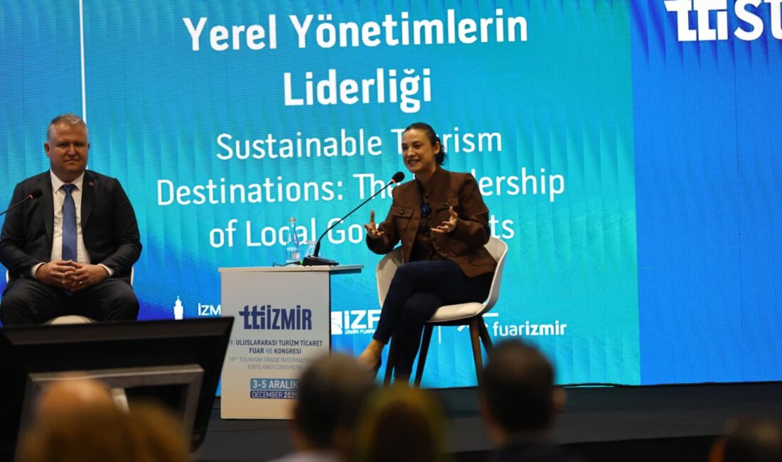 Efes Selçuk’un turizm vizyonu TTI İzmir’de öne çıktı: Sürdürülebilir destinasyonlarda yerel yönetim vurgusu TTI İzmir – 19. Uluslararası Turizm Ticaret Fuarı ve Kongresi’nde