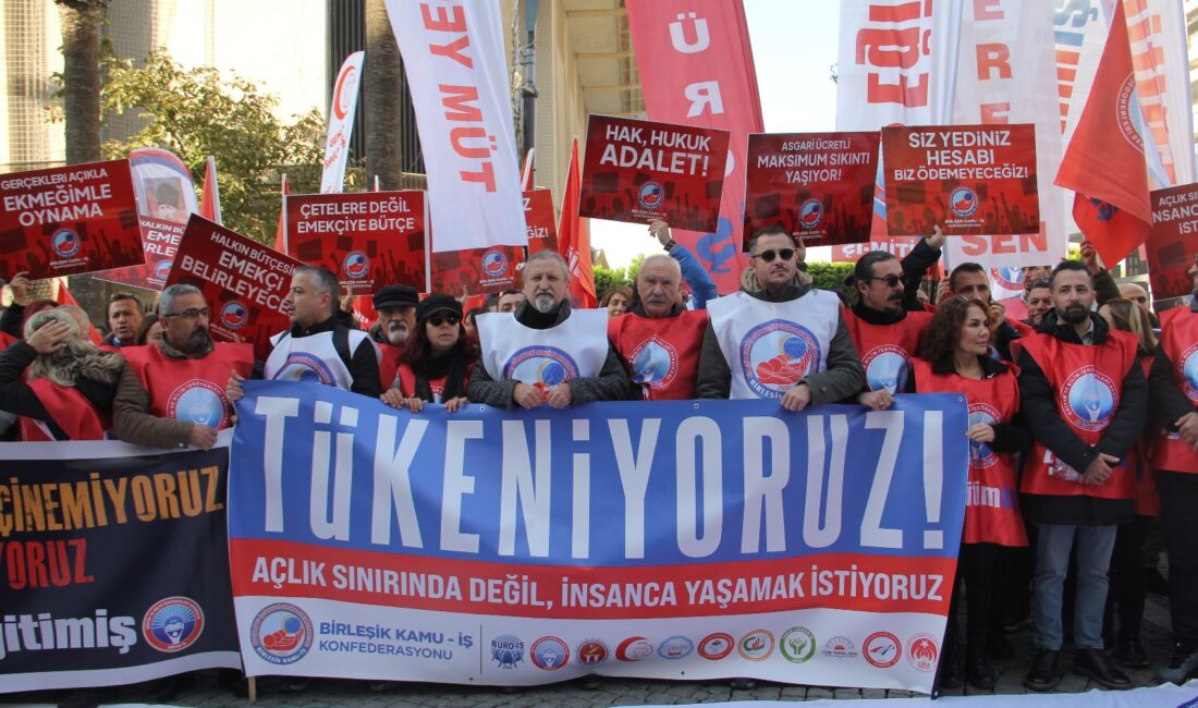 Birleşik Kamu Sen’e bağlı sendikalar, iktidarın ekonomi politikalarına karşı ülke