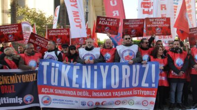 Birleşik Kamu Sen’e bağlı sendikalar, iktidarın ekonomi politikalarına karşı ülke
