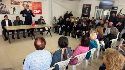 CHP İzmir İl Başkanı Çağatay Güç, Kiraz, Beydağ ve Ödemiş’te