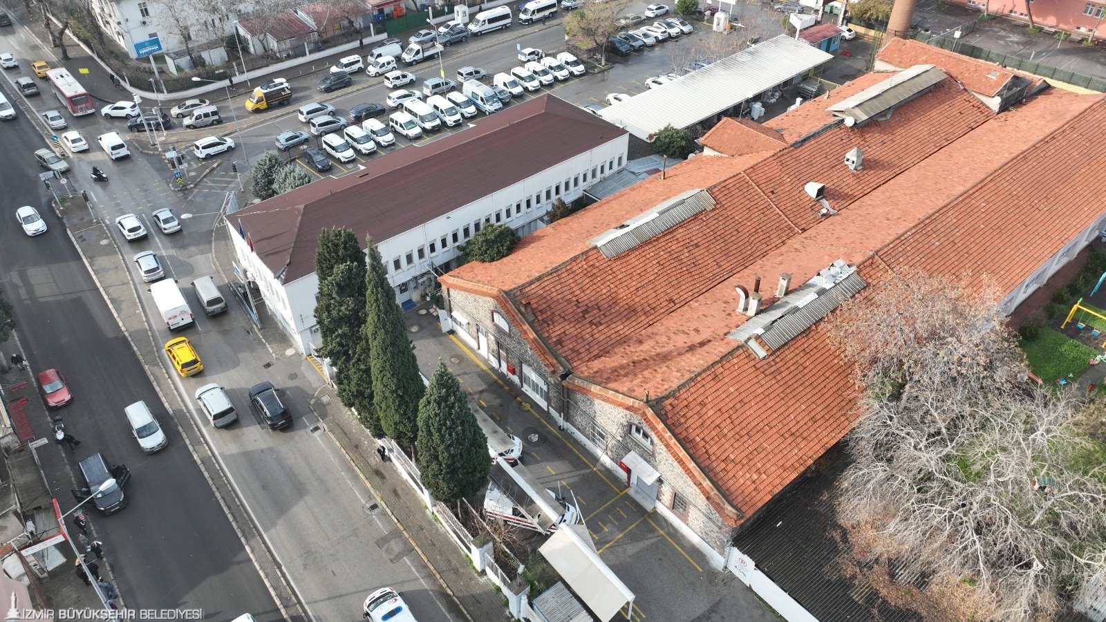 1900’lü yıllarda bulaşıcı hastalıklarla mücadele amacıyla tebhirhane olarak, İzmir Büyükşehir