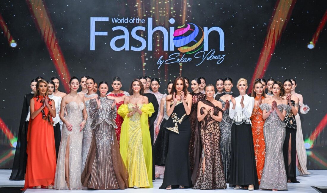 IF Wedding Fashion İzmir Fuarı’nın final gününde düzenlenen defileler yoğun