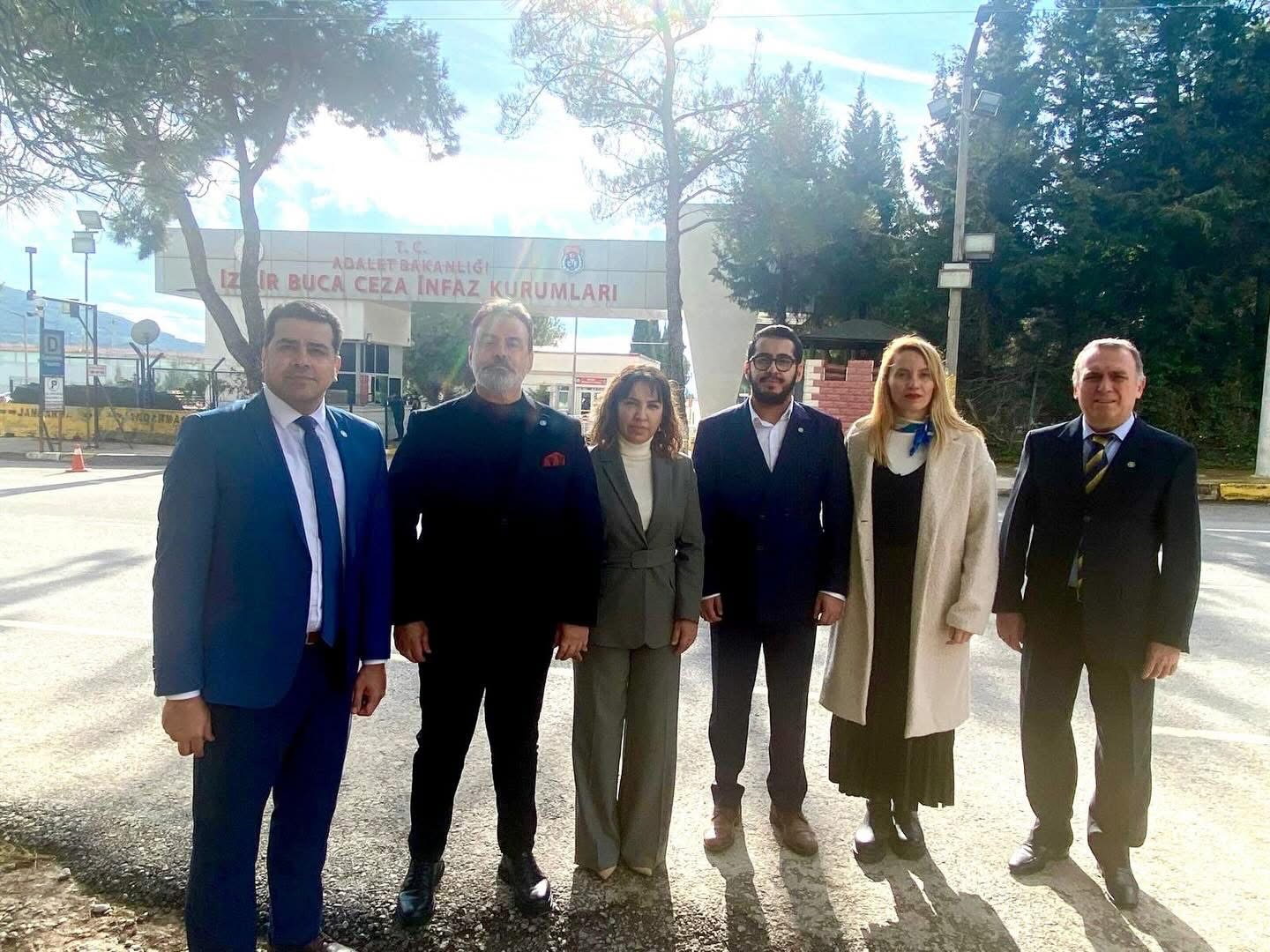 İYİ Parti İzmir İl Başkanı Ülkü Doğan, Buca Kırıklar Cezaevi