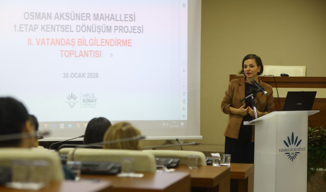 Karabağlar Belediyesi’nin Osman Aksüner Mahallesi’ndeki 1. Etap Kentsel Dönüşüm Projesinde