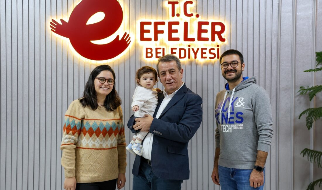 Efeler’de dayanışma zafere ulaştı: Teoman’ın ailesinden Başkan Yetişkin’e teşekkür ziyareti SMA Tip 1 hastası 6 aylık Teoman Çiftçi için Aydın