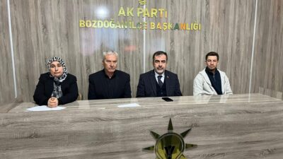 Aydın’daki Cumhurbaşkanı Erdoğan mitingi öncesi, AKP Bozdoğan İlçe Başkanı’nın muhtarlara