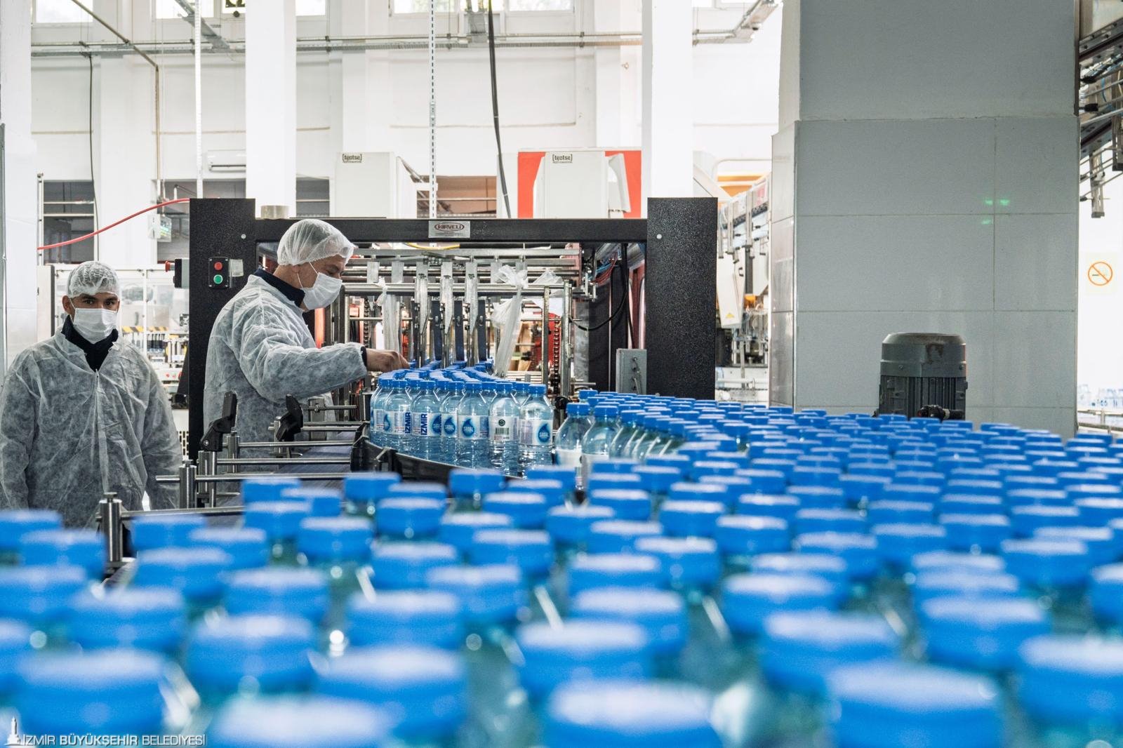 İzmir Büyükşehir Belediyesi iştiraki İzdoğa tarafından işletilen Şaşal Su Fabrikası,