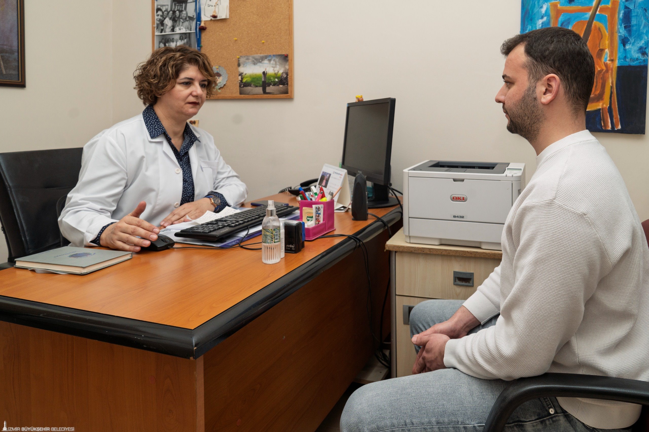 İzmir Büyükşehir Belediyesi Eşrefpaşa Hastanesi’nde açılan Sigara Bırakma Polikliniği, sigarayı