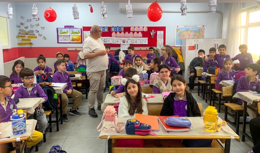 Efeler Belediyesi’nin okullarda sürdürdüğü “Sıfır Atık” eğitimleriyle öğrenciler çevre bilinci