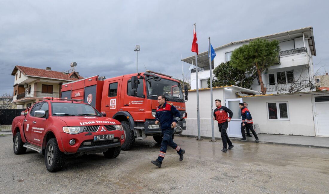 İzmir Büyükşehir Belediyesi’nin 63’üncü itfaiye istasyonu Şakran’da faaliyete başladı. Aliağa