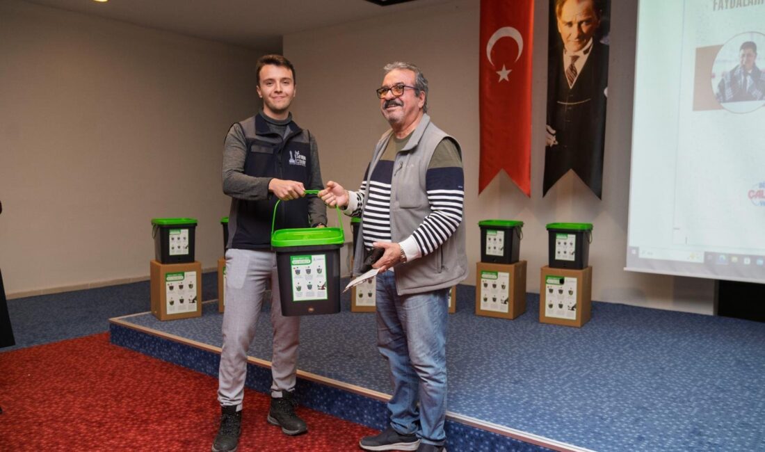 İzmir Büyükşehir Belediyesi’nin ücretsiz bokaşi kompost seti projesine bir haftada