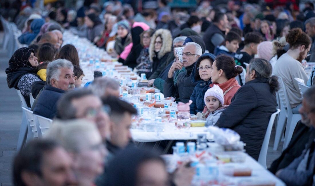 İzmir Büyükşehir Belediyesi, ramazan ayında birlik, bereket ve dayanışmayı büyütmek