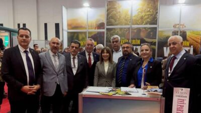 İYİ Parti İzmir İl Başkanlığı, Agroexpo İzmir Tarım Fuarı’nda stant